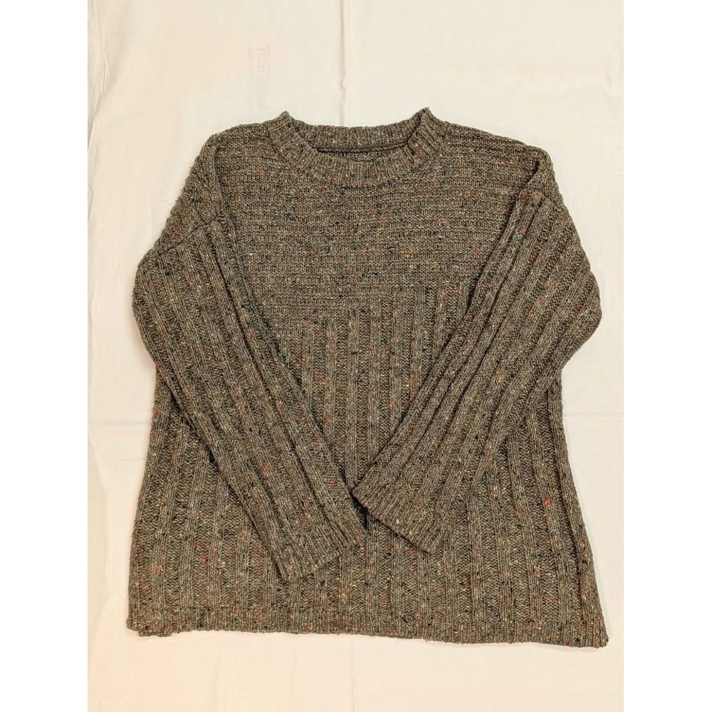 Maude Vivante Chunky Knit‎ Sweater Small Confetti Fleck Cozy Pullover